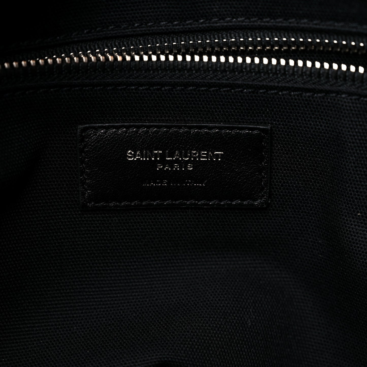 Canvas ID Shopping Bag Black