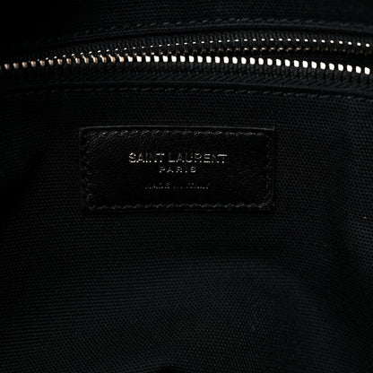 Saint Laurent Canvas ID Shopping Bag Black 6 of 9