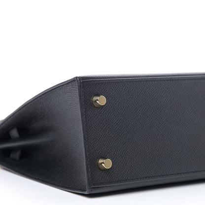 Hermes Epsom Kelly Sellier 25 Black 5 of 8