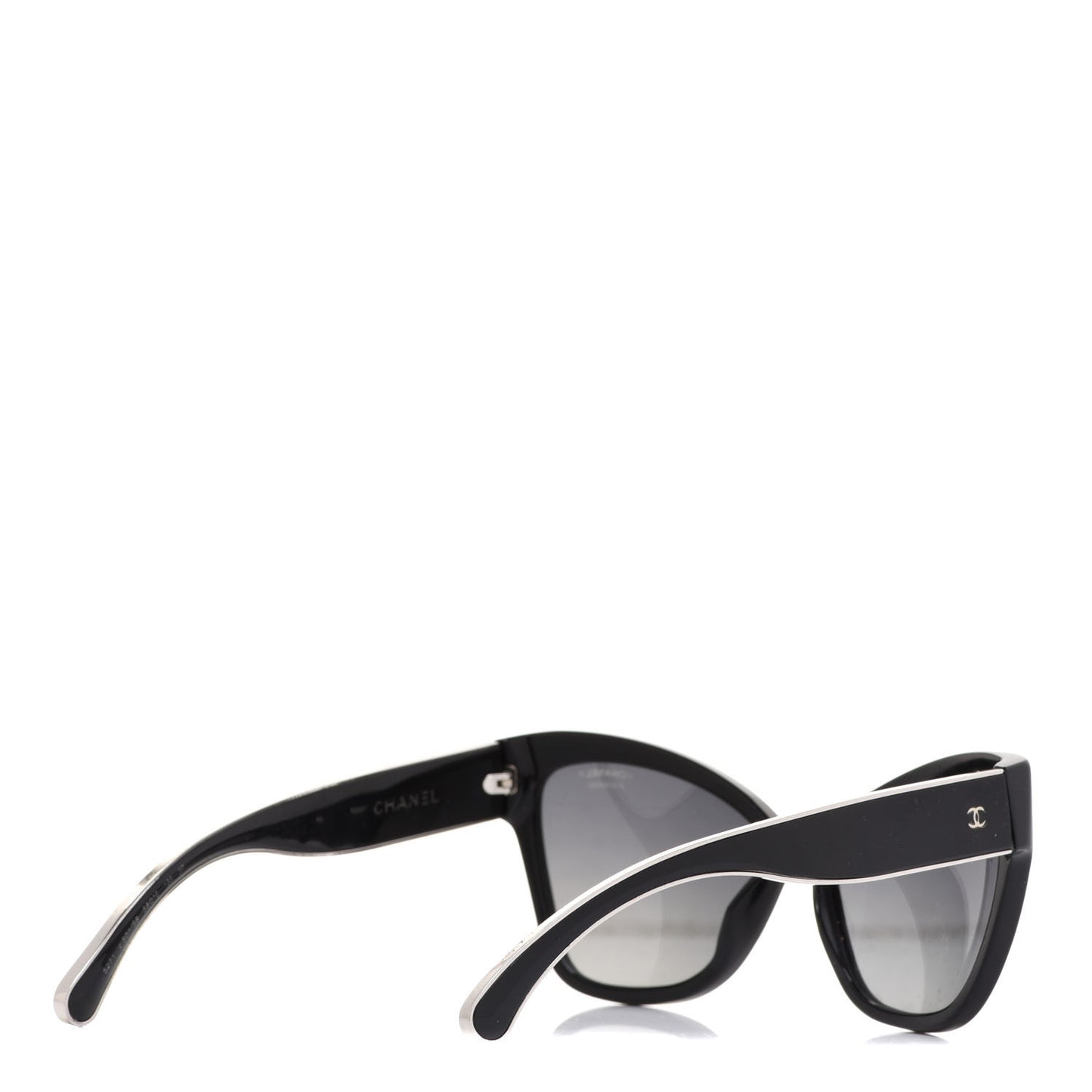 Acetate CC Cat Eye Sunglasses 5271 Black