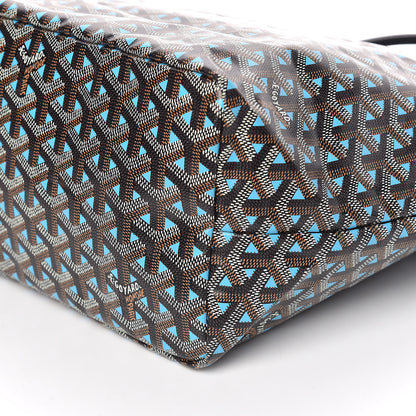 Goyard Goyardine Saint Louis Claire Voie PM Black Blue 9 of 9