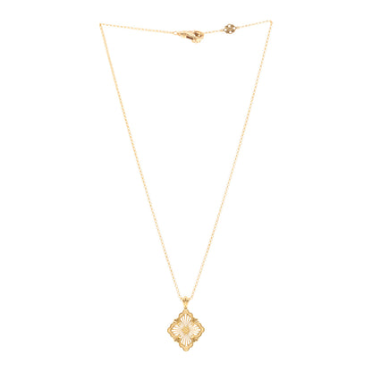 Buccellati 18K Yellow Gold Opera Tulle Pendant Necklace 3 of 5