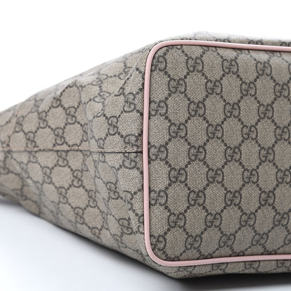 Gucci Soft GG Supreme Monogram Diaper Bag Pink 8 of 9