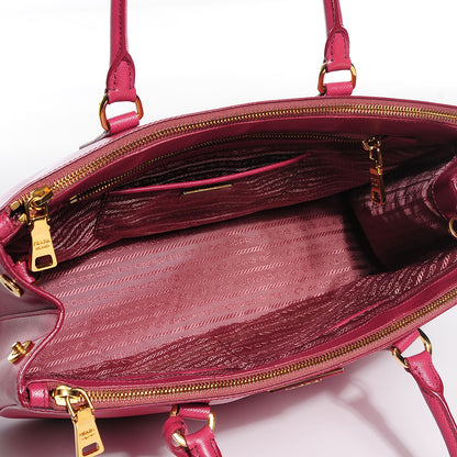 Prada Saffiano Medium Galleria Double Zip Tote Bruyere 5 of 9