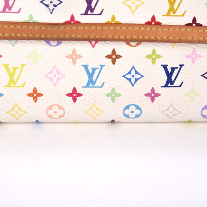 Louis Vuitton Monogram Multicolor Porte Tresor International Wallet White 19 of 25