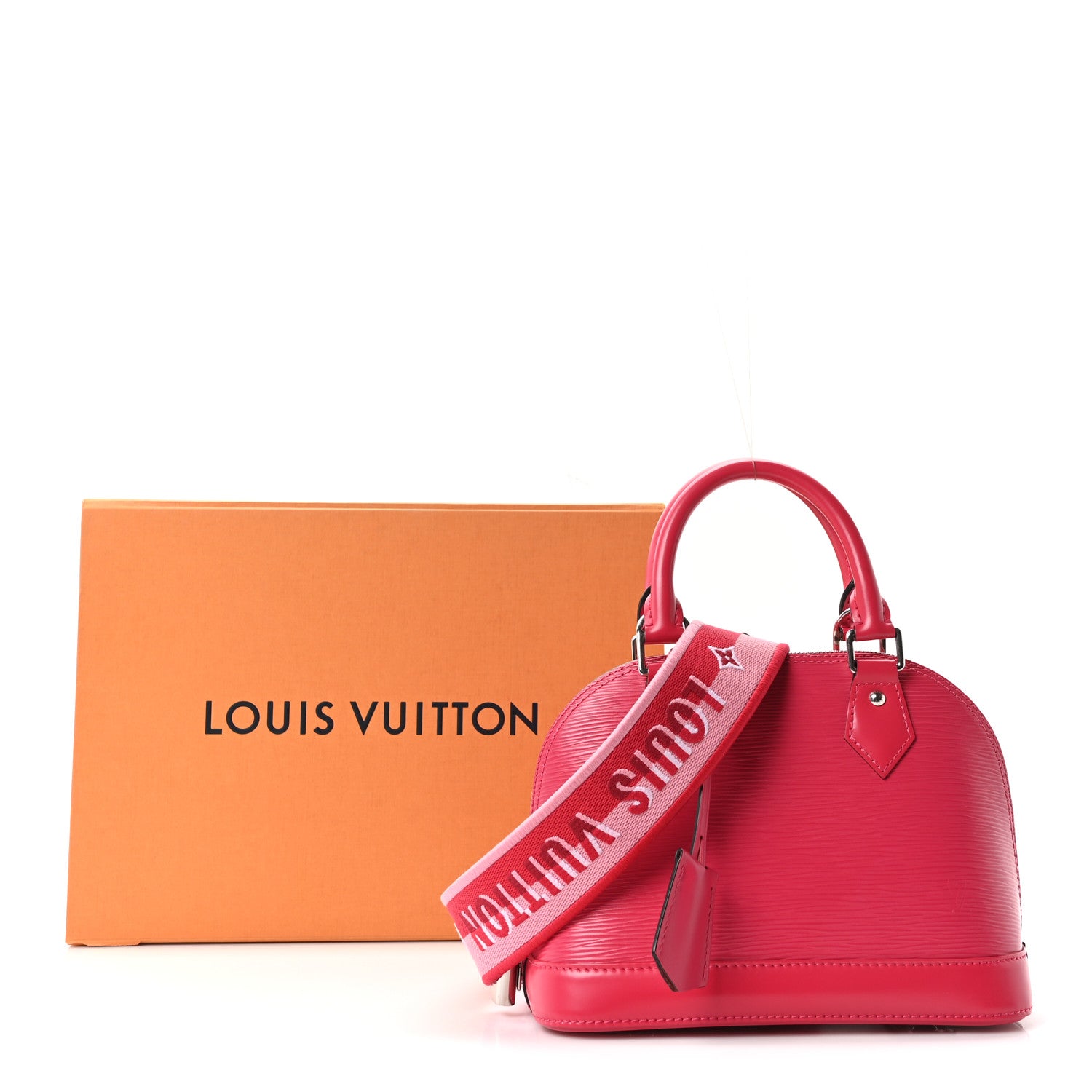 Louis Vuitton Epi Jacquard Alma BB Rose Pondicherry 10 of 10