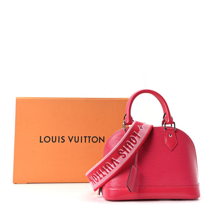Louis Vuitton Epi Jacquard Alma BB Rose Pondicherry 10 of 10