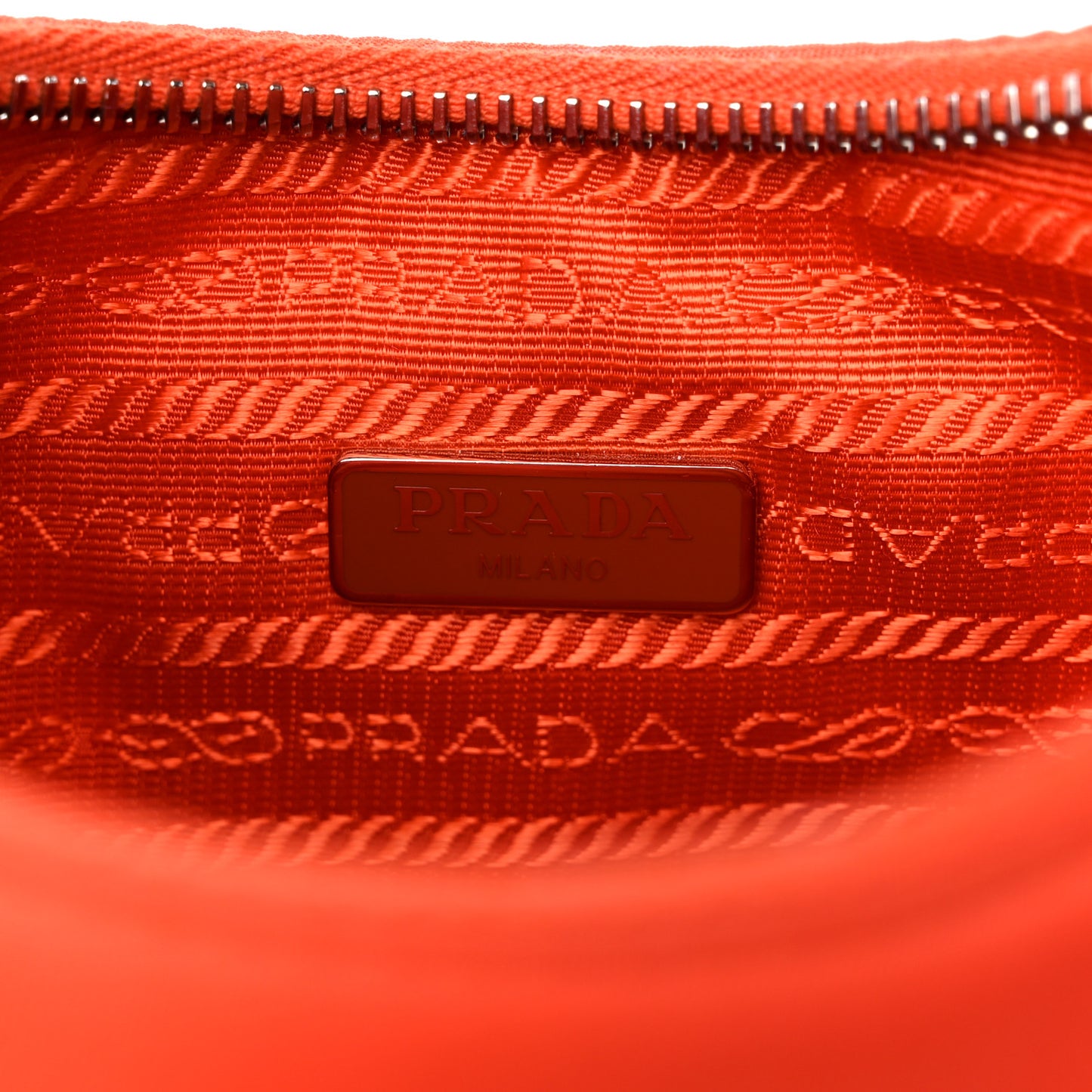 Re-Nylon Saffiano Re-Edition 2005 Shoulder Bag Arancio