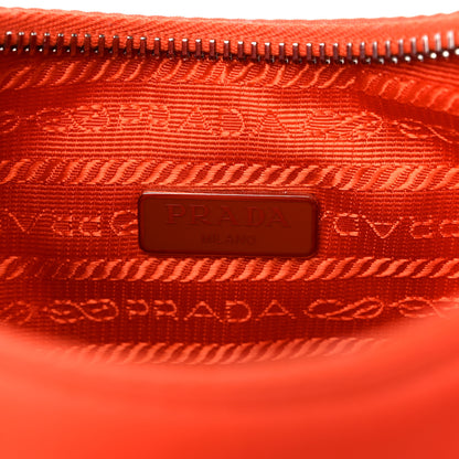 Prada Re-Nylon Saffiano Re-Edition 2005 Shoulder Bag Arancio 6 of 8