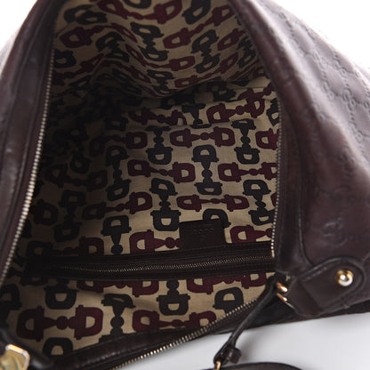 Gucci Guccissima Hobo Dark Brown 4 of 8