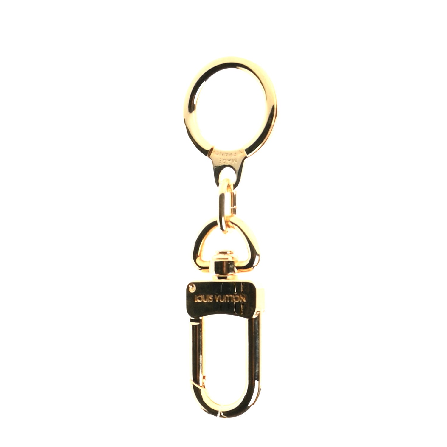 Louis Vuitton Pochette Extender Key Ring Gold 2 of 3