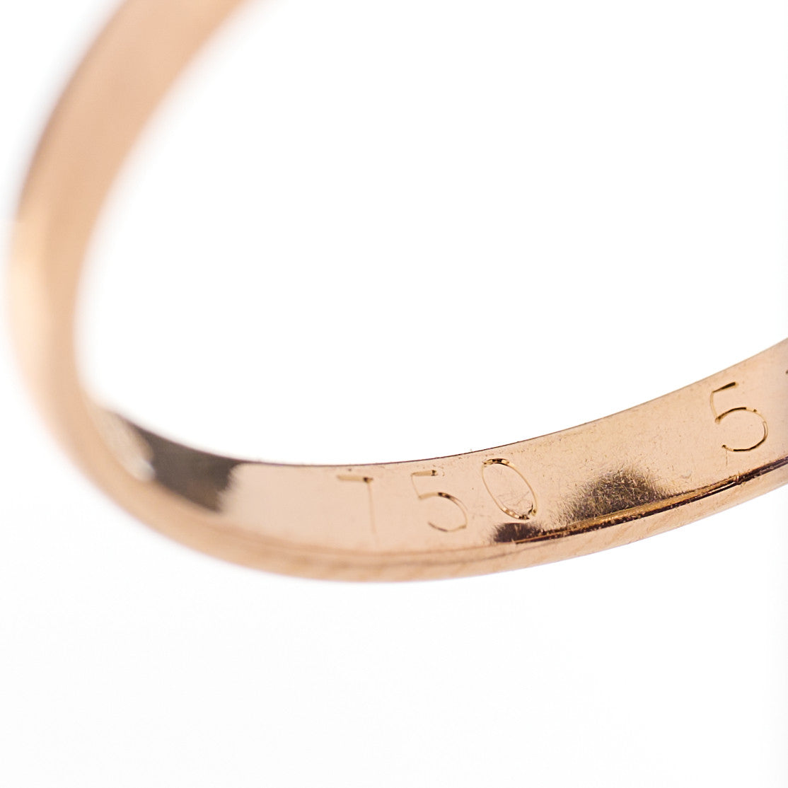 Cartier 18K Pink Yellow White Gold Extra Small Les Must De Cartier Trinity Ring 51 5.75 7 of 7