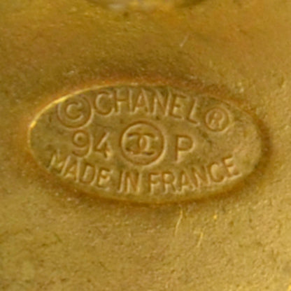 Chanel Coco Clip On Earrings Gold 4 of 5