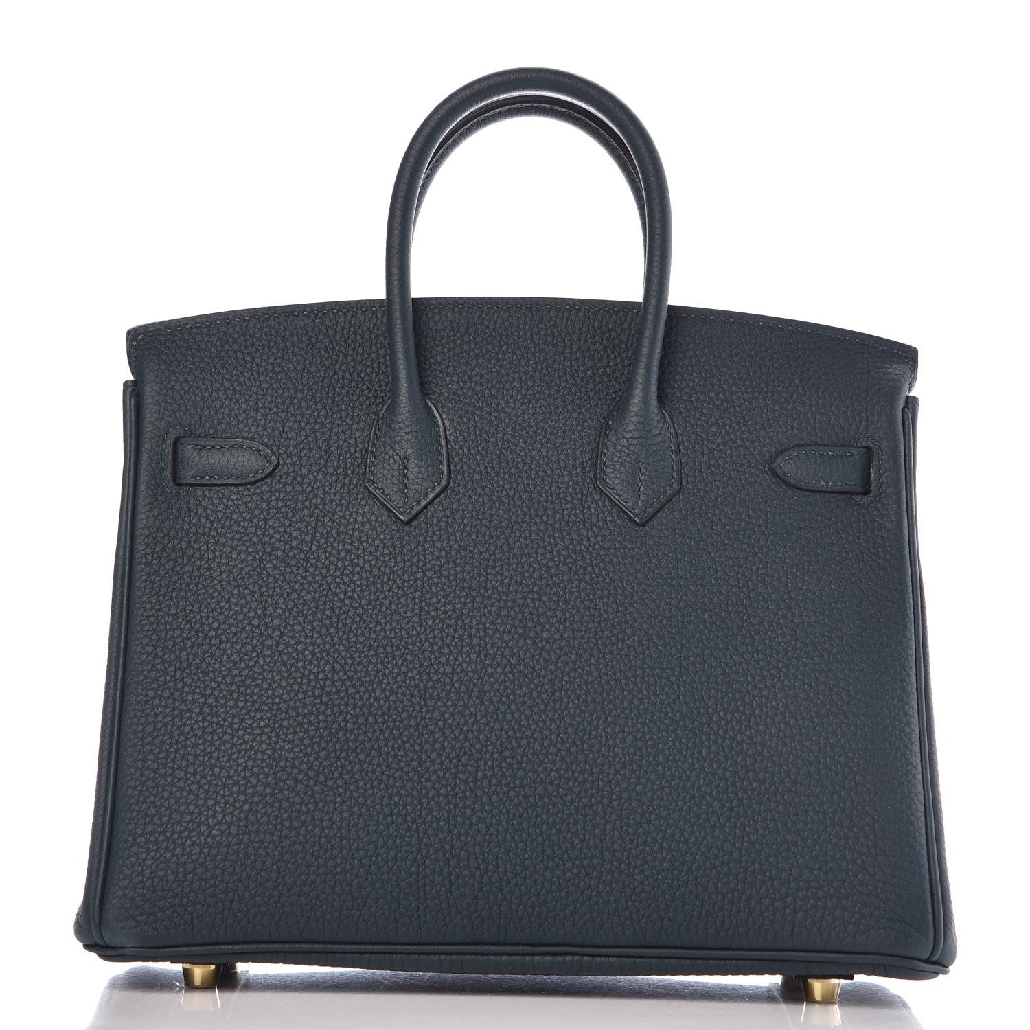 Hermes Togo Birkin 25 Vert Cypress 4 of 32