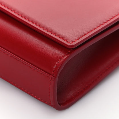 Saint Laurent Smooth Calfskin Monogram Kate Belt Bag Red 9 of 9