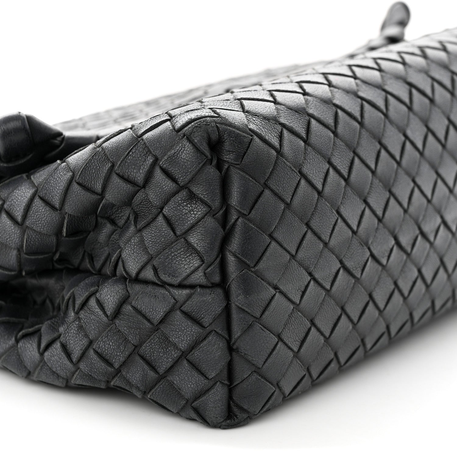 Bottega Veneta Nappa Intrecciato Small Olimpia Bag Black 8 of 23