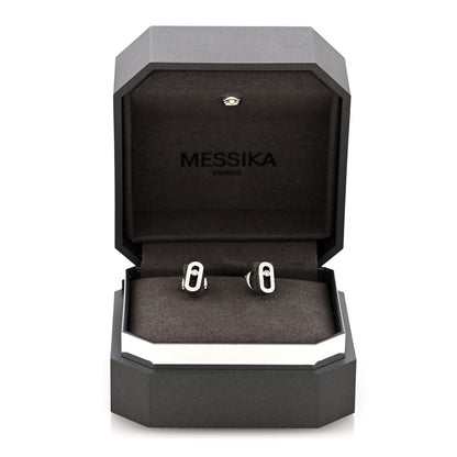 Messika 18K White Gold Diamond Move Uno Stud Earrings 5 of 5