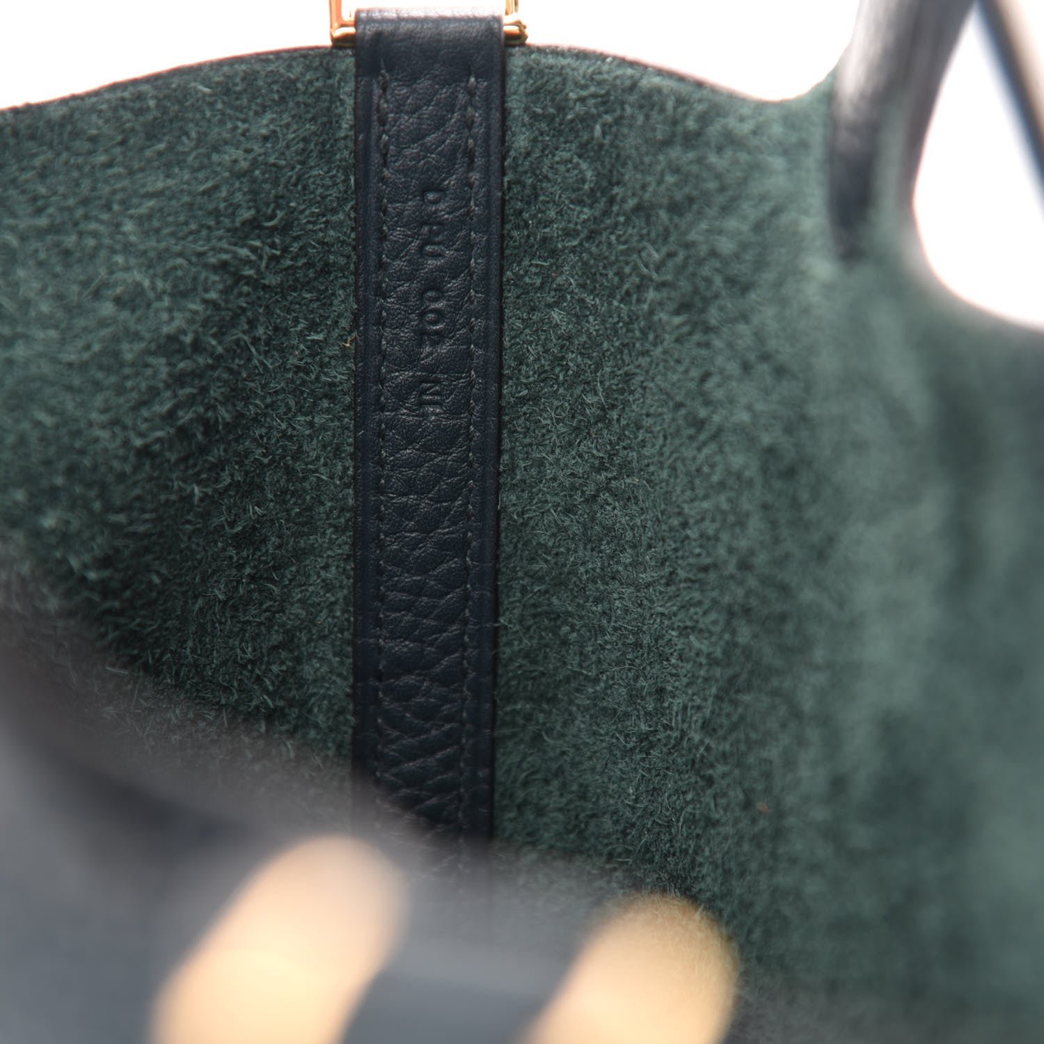 Hermes Taurillon Clemence Picotin Lock 18 PM Vert Cypress 9 of 11