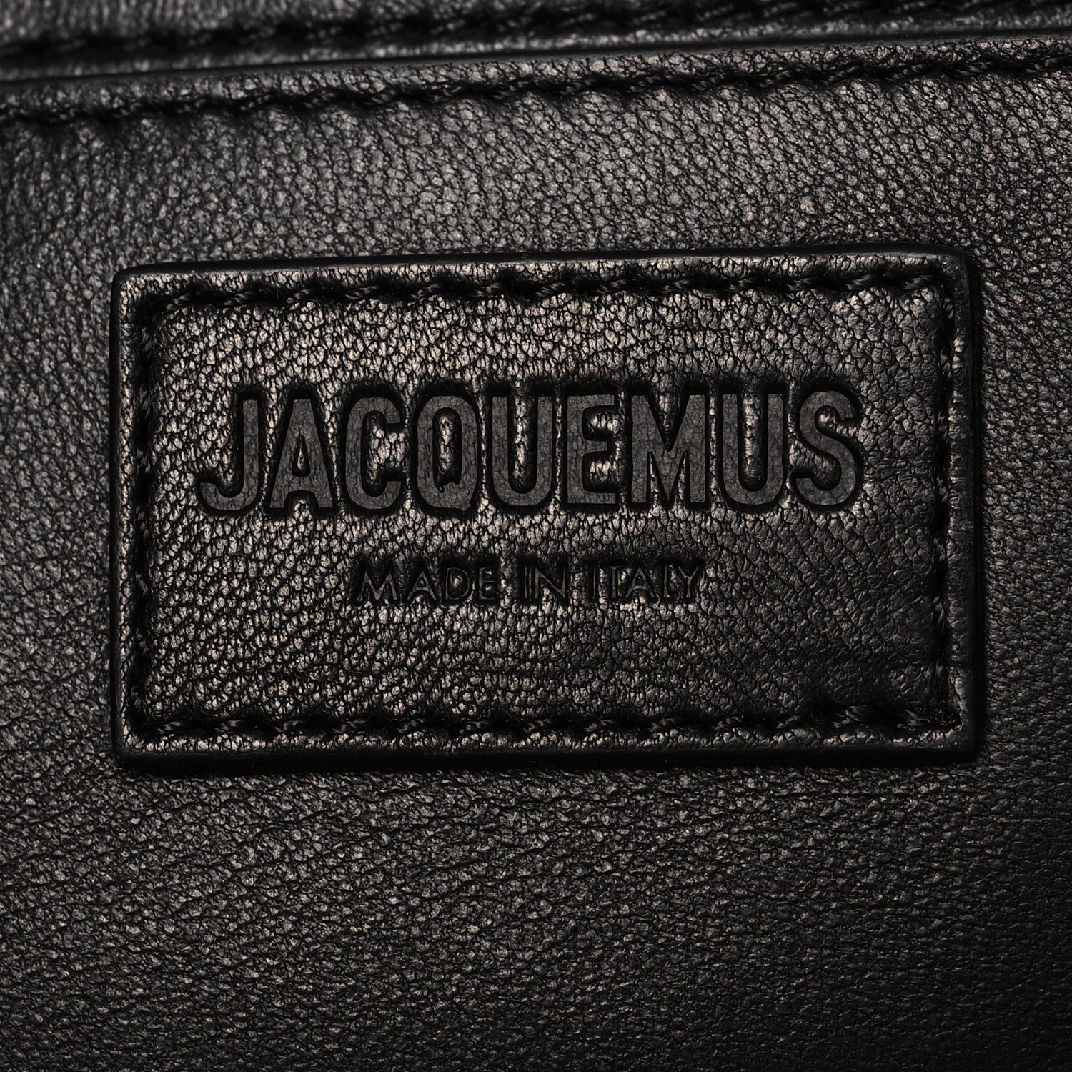 Jacquemus Padded Lambskin Le Bambimou Black 6 of 9