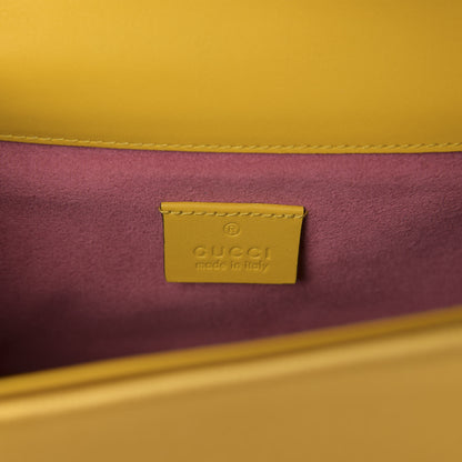 Gucci Satin Silk Crystal Small Dionysus Shoulder Bag Gold Black Diamond 9 of 18