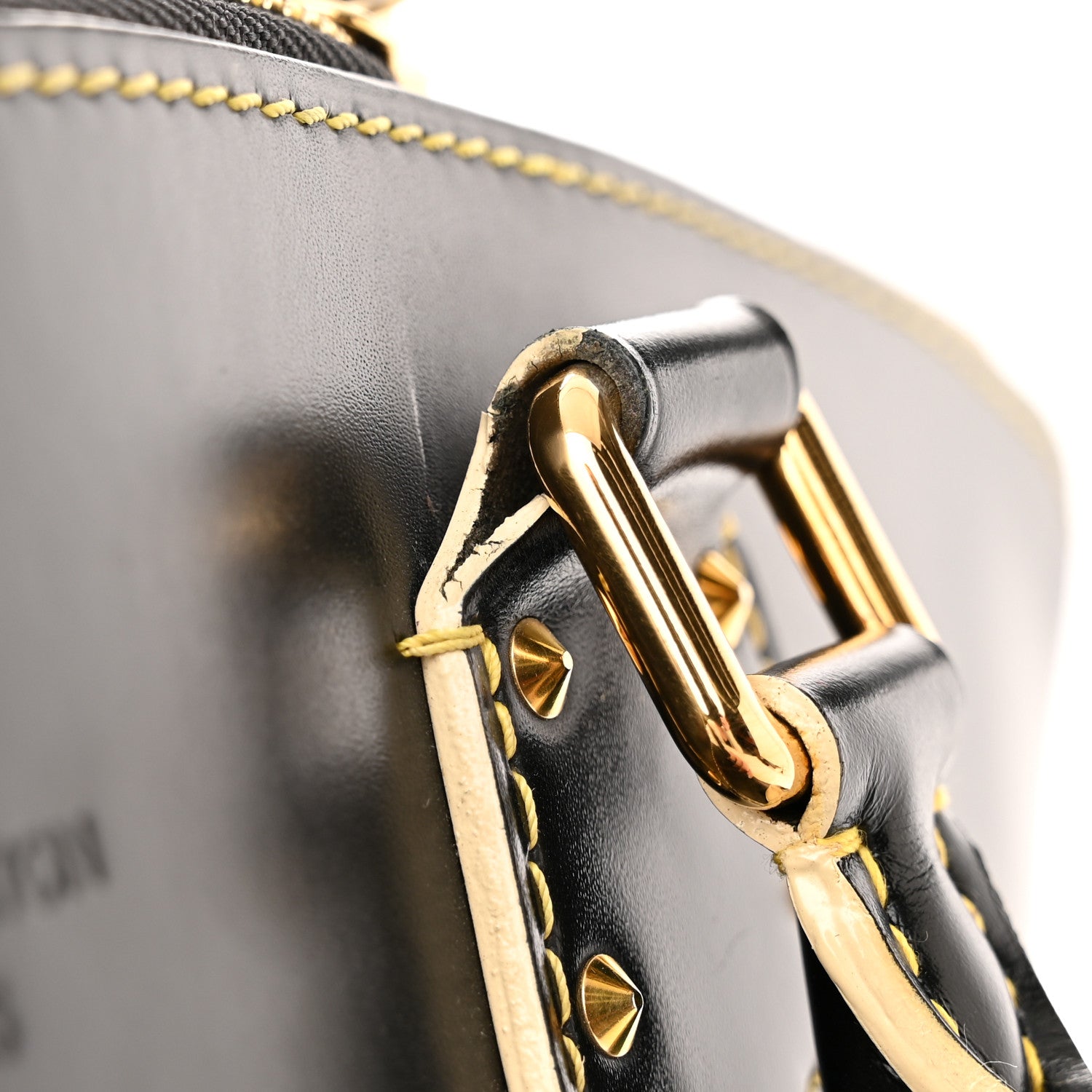 Louis Vuitton Suhali Lockit MM Black 10 of 14