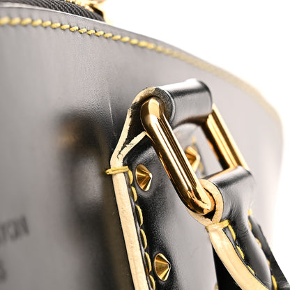 Louis Vuitton Suhali Lockit MM Black 10 of 14
