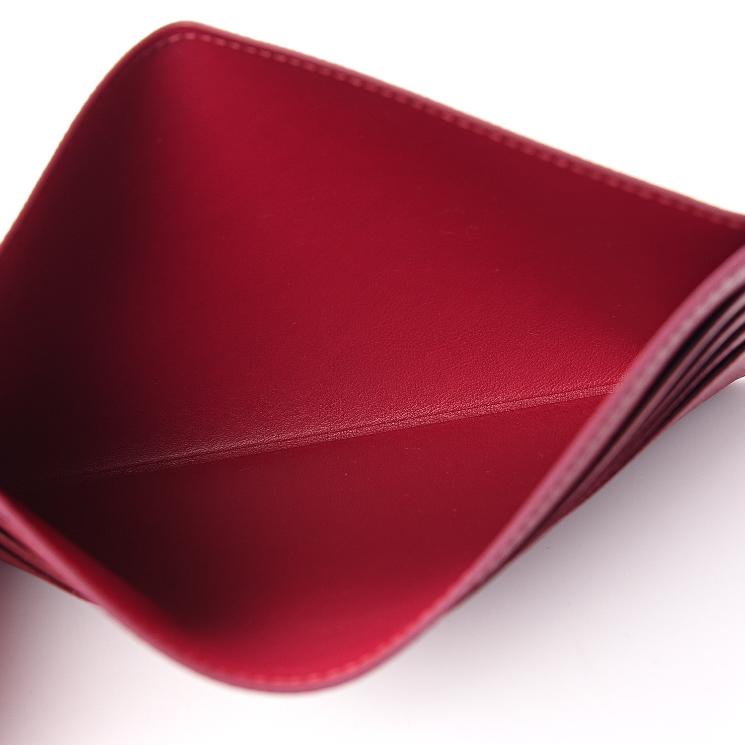 Louis Vuitton Calfskin Felicie Card Holder Insert Fuchsia 4 of 5