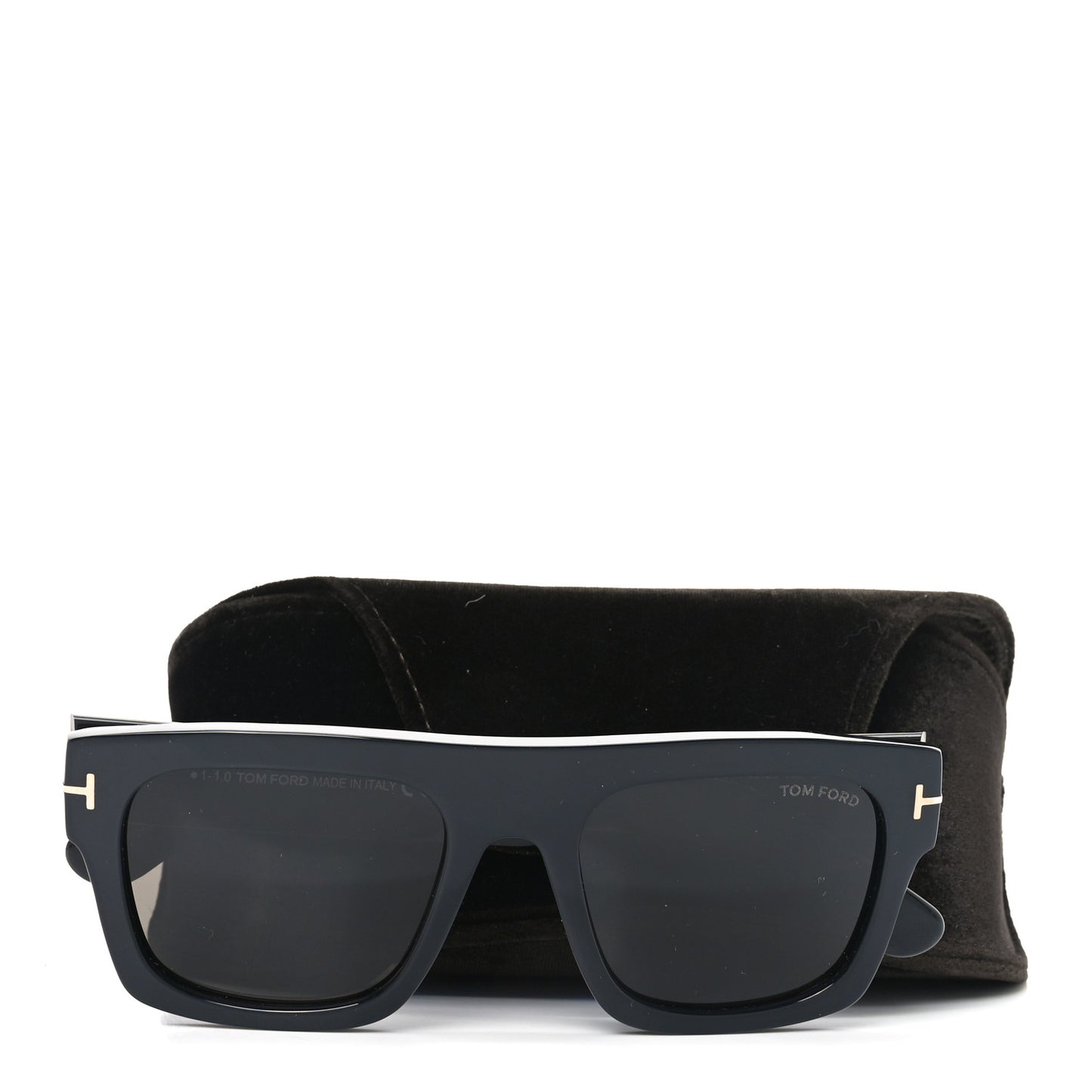 Acetate Fausto Sunglasses TF711 Black