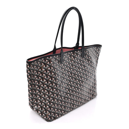 Goyard Goyardine Saint Louis Claire Voie PM Black Pink 4 of 12
