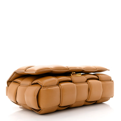 Bottega Veneta Nappa Maxi Intreccio Padded Cassette Crossbody Bag Caramel 4 of 11