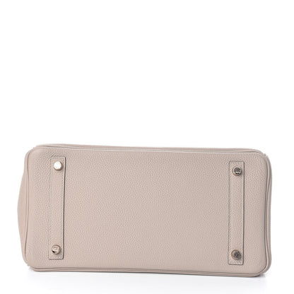 Hermes Togo Birkin 30 Gris Tourterelle 6 of 34