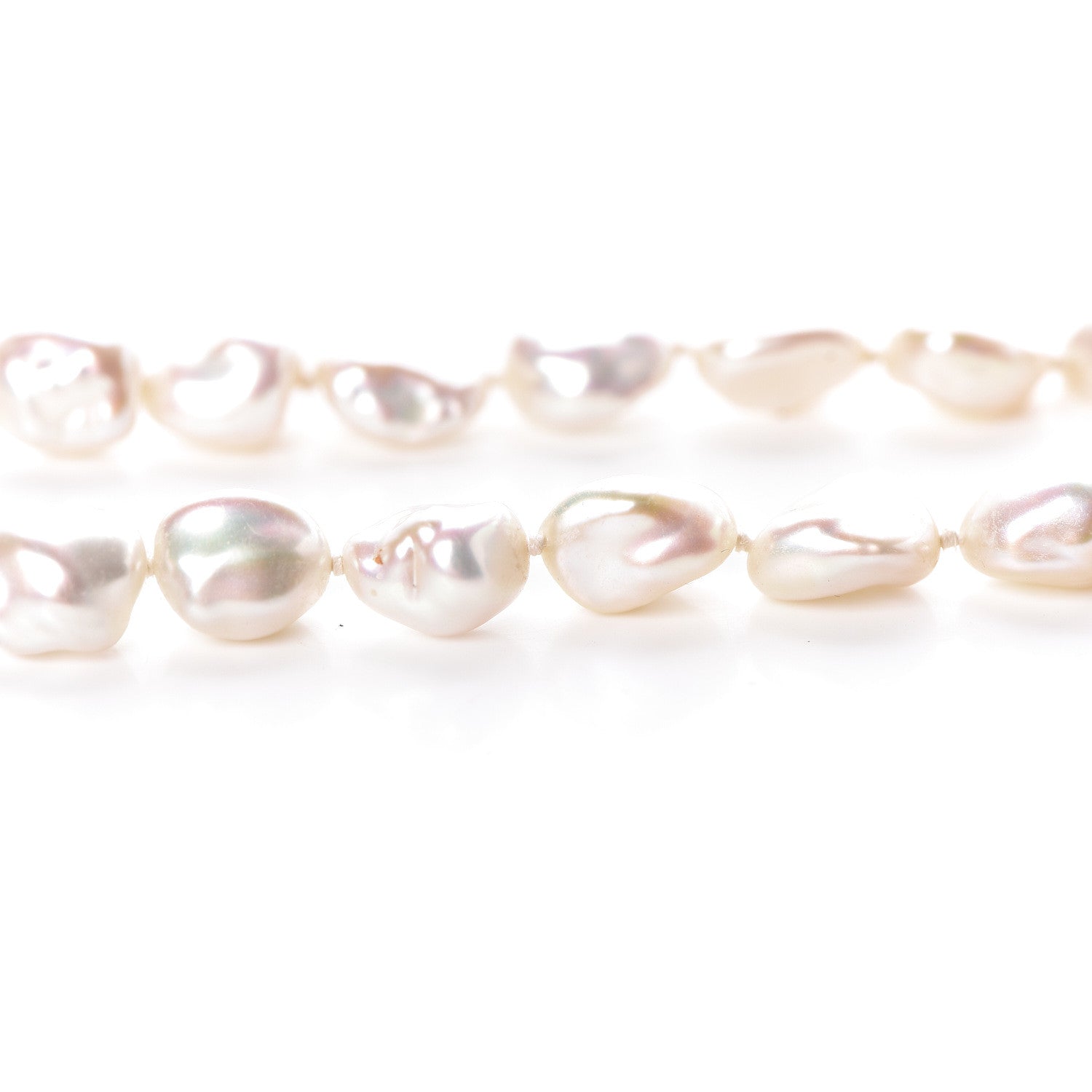 Tiffany 18K Yellow Gold Baroque Pearl Paloma Picasso Necklace 8 of 10