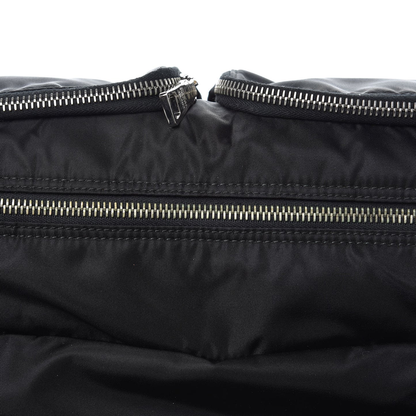 Tessuto Nylon Messenger Bag Black