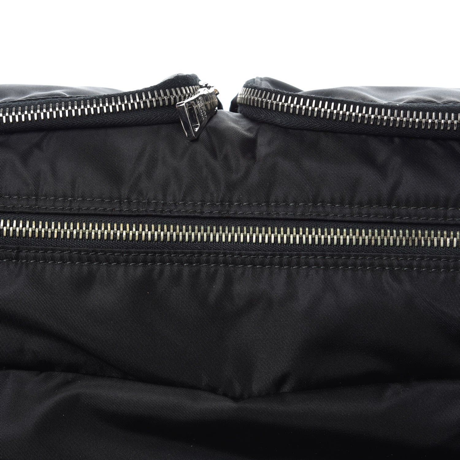 Prada Tessuto Nylon Messenger Bag Black 10 of 12