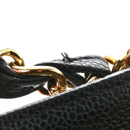 Chanel Caviar Quilted Grand Shopping Tote GST Black 13 of 13