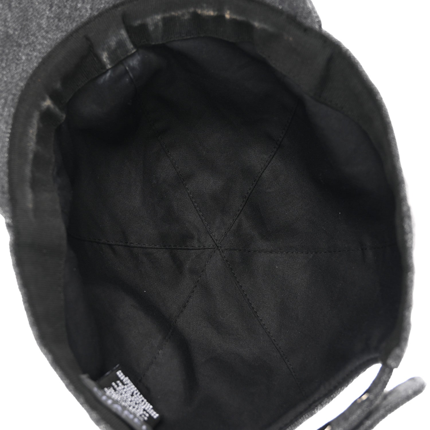 Chanel Cotton Sequin CC Cap Hat Black 7 of 9
