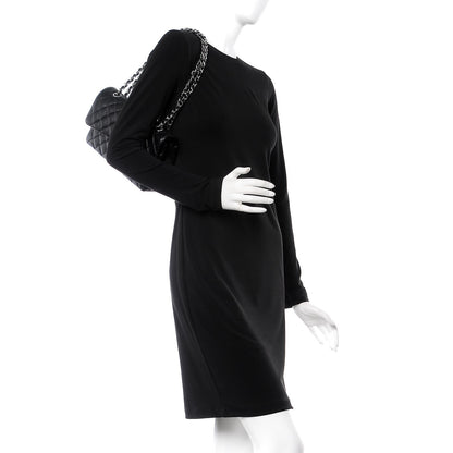 Chanel Caviar Quilted Medium Double Flap Black 2 of 8