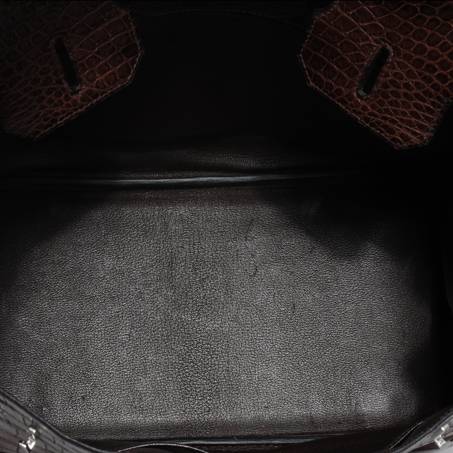 Matte Porosus Crocodile Birkin 35 Chocolate