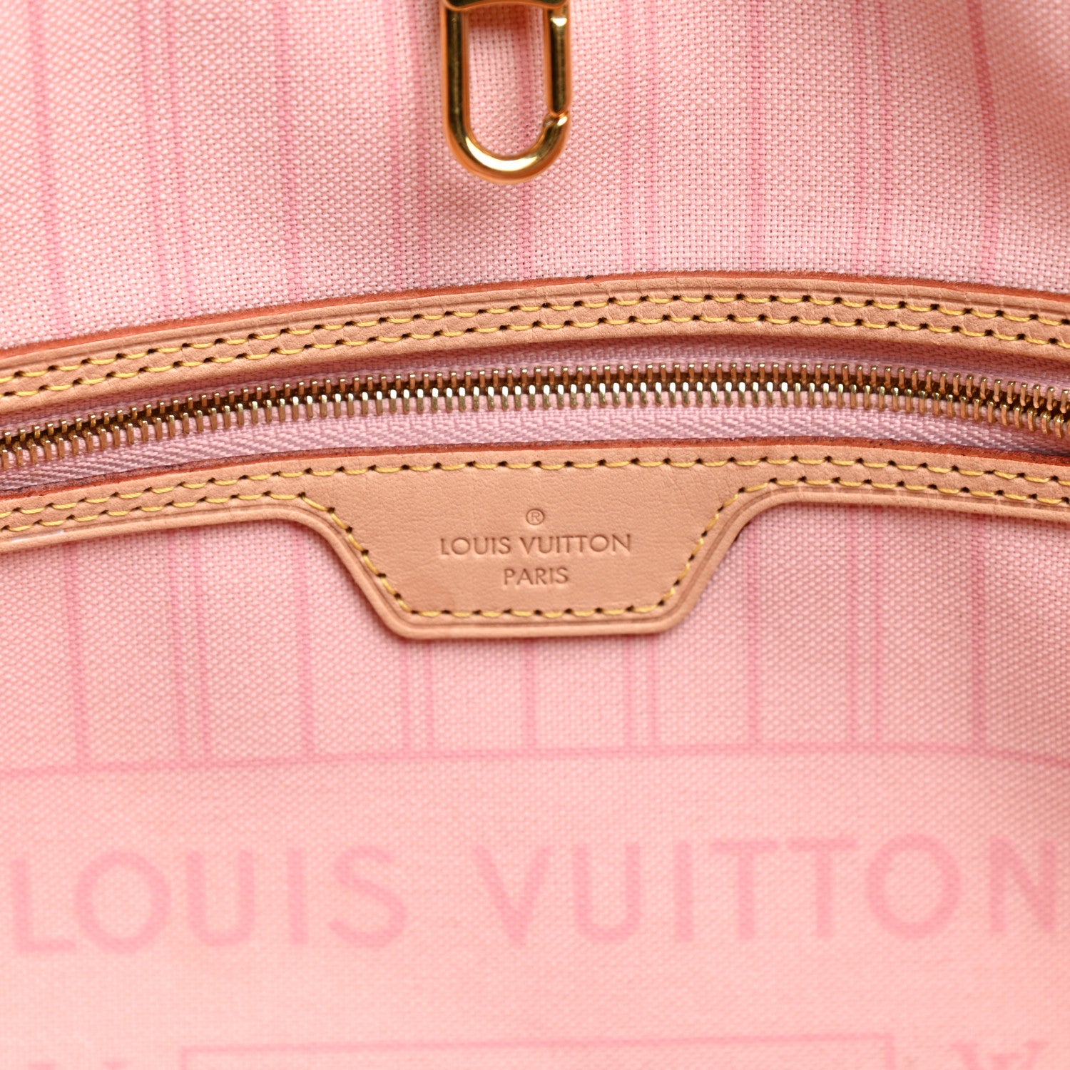 Louis Vuitton Damier Azur Neo Neverfull MM Rose Ballerine 6 of 11
