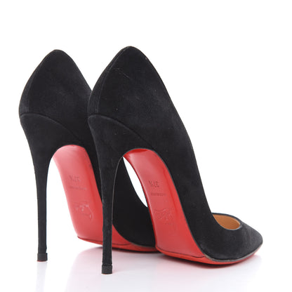 Christian Louboutin Suede So Kate 120 Pumps 37.5 Black 4 of 14