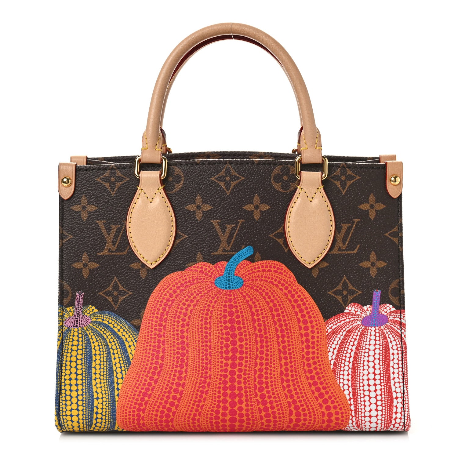 Louis Vuitton LV X YK Monogram Pumpkin Onthego PM Multicolor 1352783 ...