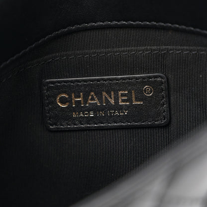Chanel Lambskin Quilted Side Packs Black 7 of 14