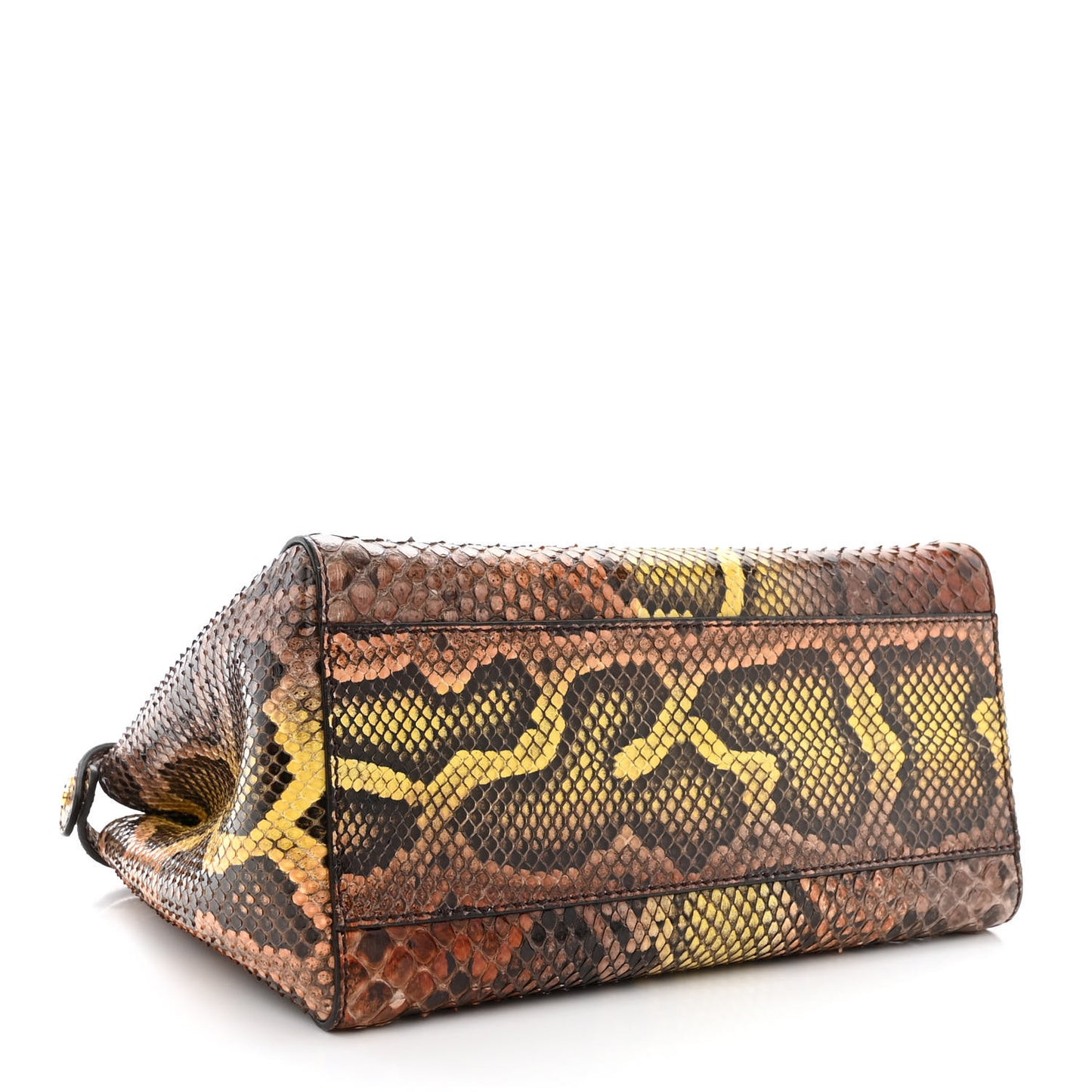 Snakeskin Mini Peekaboo Iconic Satchel