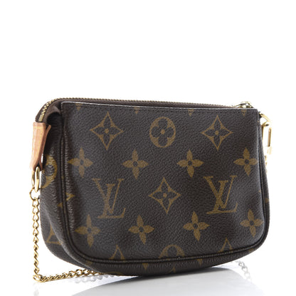 Louis Vuitton Monogram Mini Pochette Accessories 3 of 9