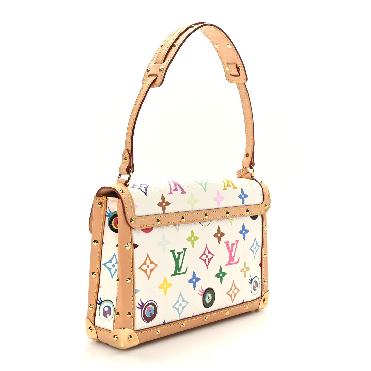 Monogram Multicolor Eye Miss You White