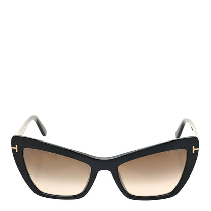 Tom Ford Valesca Cat Eye Sunglasses TF555 Black 2 of 8