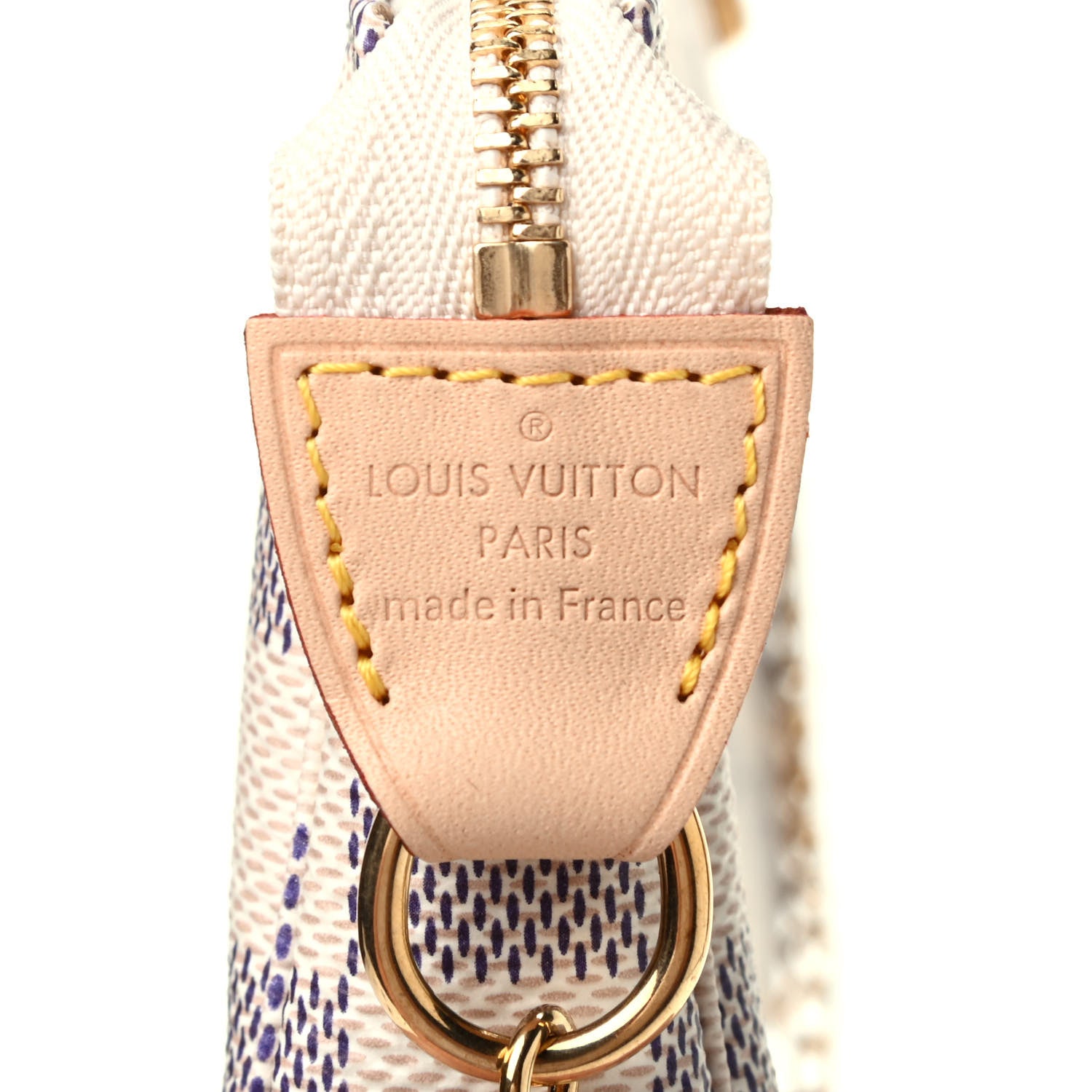 Louis Vuitton Damier Azur Mini Pochette Accessories 6 of 8