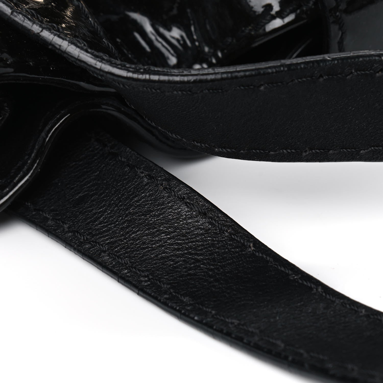 Jimmy Choo Patent Ramona Black 7 of 9