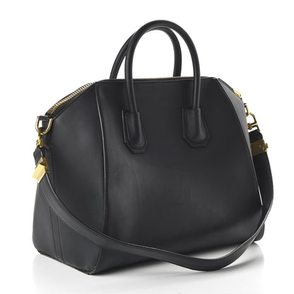 Givenchy Rubber Effect Calfskin Medium Antigona Black 3 of 10