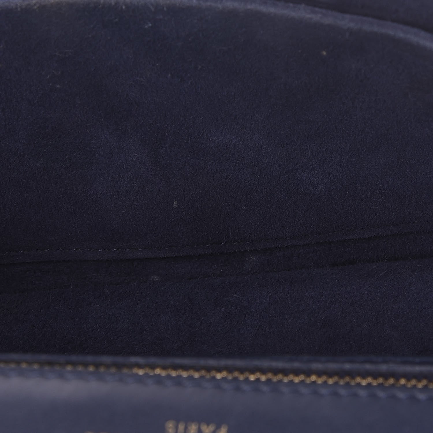 Christian Dior Lambskin Studded Medium Diorama Flap Bag Navy Blue 6 of 10